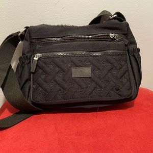 Black crossbody purse